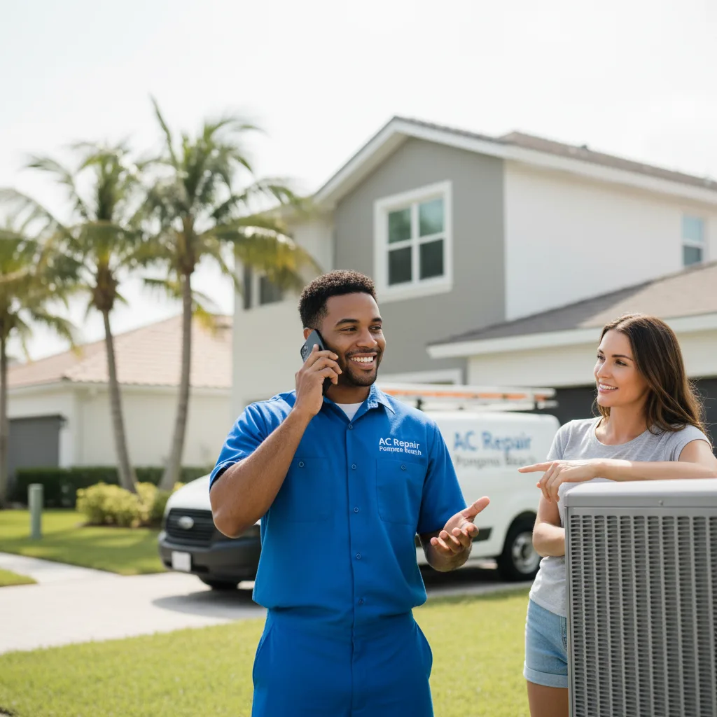 AC Repair Pompano Beach customer support in Splendora